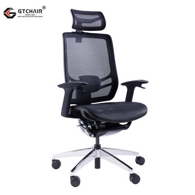 Swivel Mesh High Back Executive Chair With Headrest Ergonomic Revolving